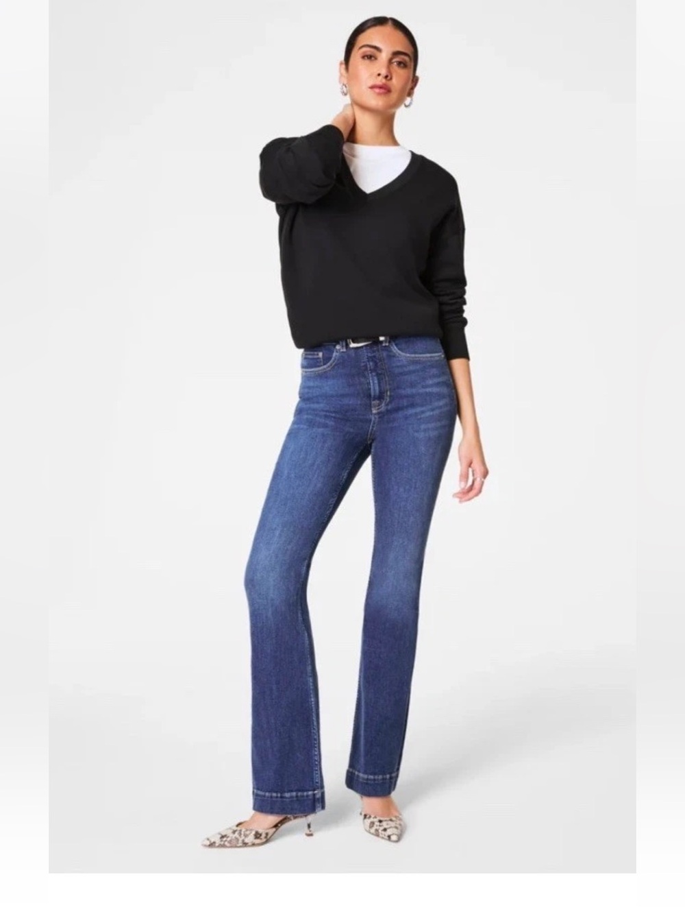 Spanx Sculpt ReDefine Flare Jeans